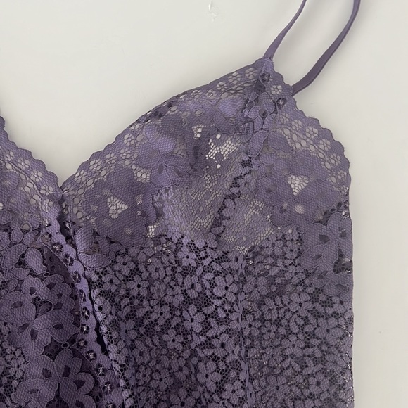 Victoria’s Secret purple lace romper - Picture 3 of 8